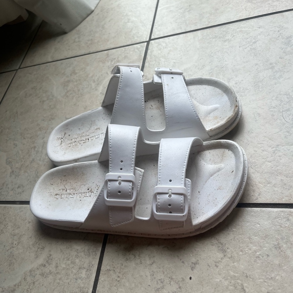 White Sandals